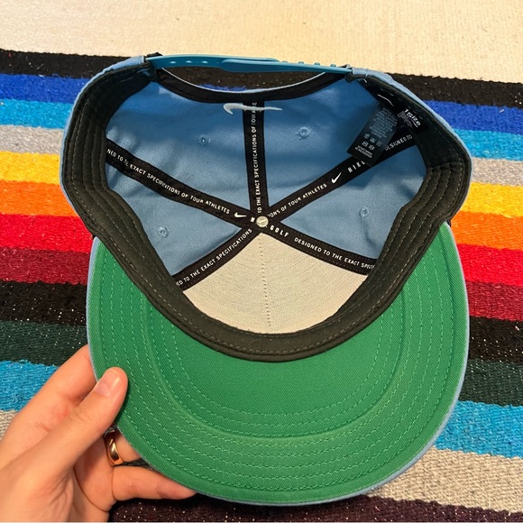 Nike Golf SnapBack Rope Hat - hand washed Carolina Blue - Picture 8 of 15
